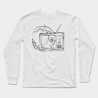 Moon TV Program Long Sleeve T-Shirt